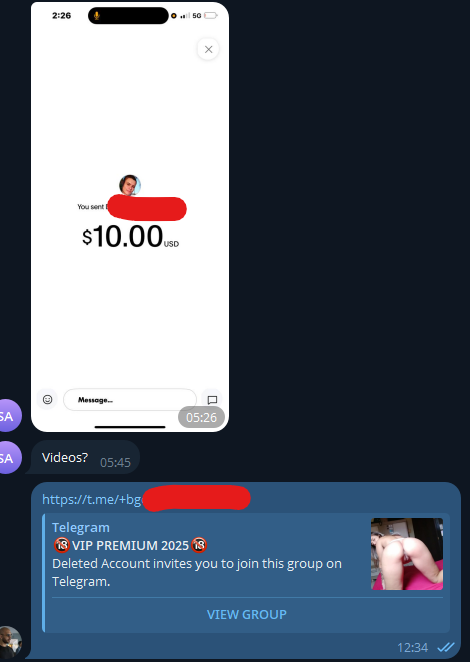Proof of payment